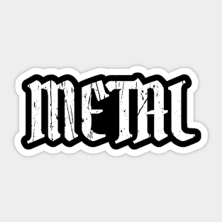 METAL Sticker